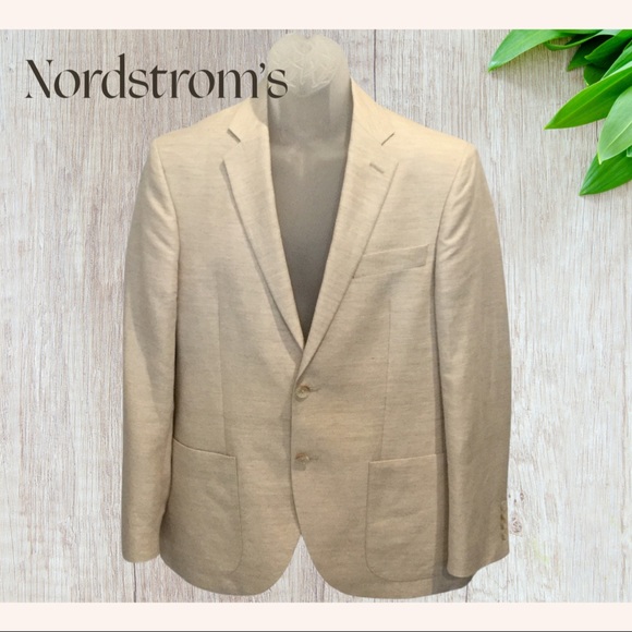 Nordstrom Other - Like new! Nordstrom Men’s 2-button Linen Blazer